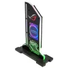 Lamptron pystysuuntainen GPU-teline näytöllä - musta