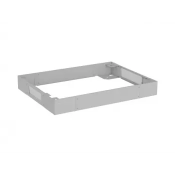 LANBERG CK01-68-S harmaa sokkeli 600x800 mm kaappikehikoille, 100 mm korkeus