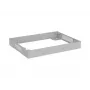 LANBERG CK01-68-S harmaa sokkeli 600x800 mm kaappikehikoille, 100 mm korkeus