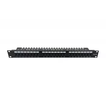 LANVIEW Cat5e 1U 24-porttinen UTP-patch-paneeli - LVR-CAT5E-UTP-LSA