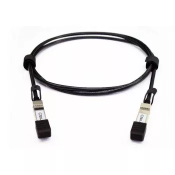 LANVIEW MO-SP10TW1 SFP+ - SFP+ Direct Attach -kuparikaapeli, 10GbE, 1m passiivinen Twinax, musta (yhteensopiva Allied Telesis SP10TW1)