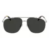 LANVIN LNV110S-045 miesten kulmikkaat aurinkolasit musta/harmaa 60/14/145 mm