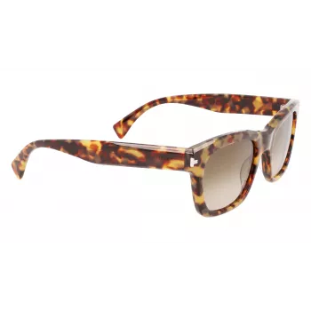 LANVIN LNV620S-213 miesten kulmikkaat asetaatti-aurinkolasit havana ruskea liukuväri 52 mm