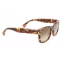 LANVIN LNV620S-213 miesten kulmikkaat asetaatti-aurinkolasit havana ruskea liukuväri 52 mm