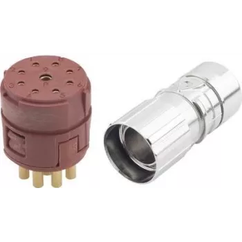 LAPP EPIC® M23 8+1-napainen naarasliitinsarja ruuviliitännällä, IP67 75009698