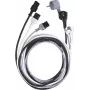 LAPP virtakaapeli Schuko-pistokkeella IEC C13 -liittimeen, H05VV-F, 2,5 m, musta, 10 A, 250 V 73222334
