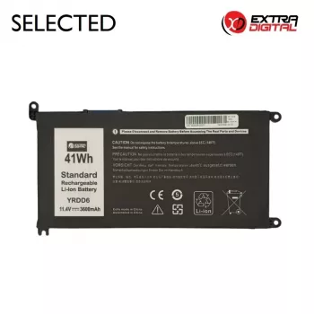 Kannettavan tietokoneen akku DELL YRDD6, 3600mAh, Extra Digital Selected