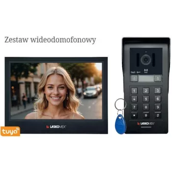 LASKOMEX 2-johdin IP-videopuhelin sarja GEMINI SET