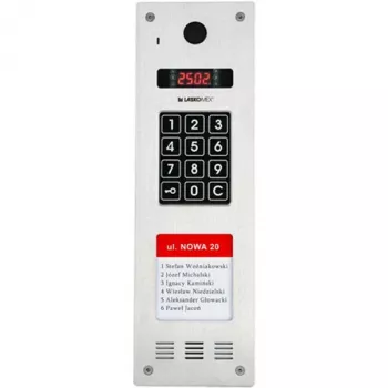 Laskomex CP-2533NR-040 kapea pystyäänipaneeli, teräs, RFID-lukijalla