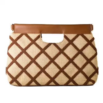 Laura Ashley naisten Valetta tikkifarkku-käsilaukku 30x20x9 cm