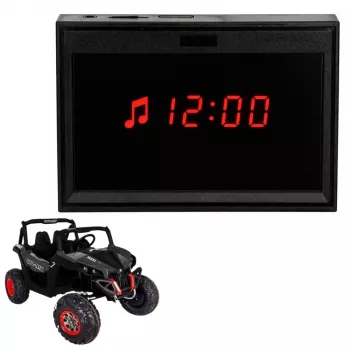 LCD-musiikkipaneeli autoon paristolla XMX603