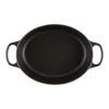 Le Creuset Signature 21178310000430 soikea paistoastia 31 cm, 6,3 l, emaloitu valurauta, mattamusta