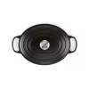 Le Creuset Signature 21178310000430 soikea paistoastia 31 cm, 6,3 l, emaloitu valurauta, mattamusta
