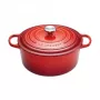 Le Creuset Signature pyöreä pata 30cm kirsikanpunainen emaloitu valurauta 7,5L