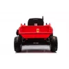 LEAN CARS 24V akkutraktori HC-306 punainen perävaunulla