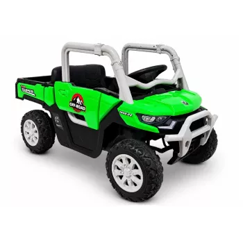 LEAN CARS 4x4 akkukäyttöinen lastenajoneuvo GTS2299-H 24V vihreä