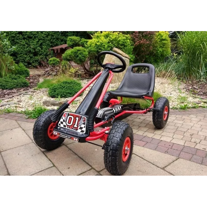LEAN CARS A-15 GO KART punainen