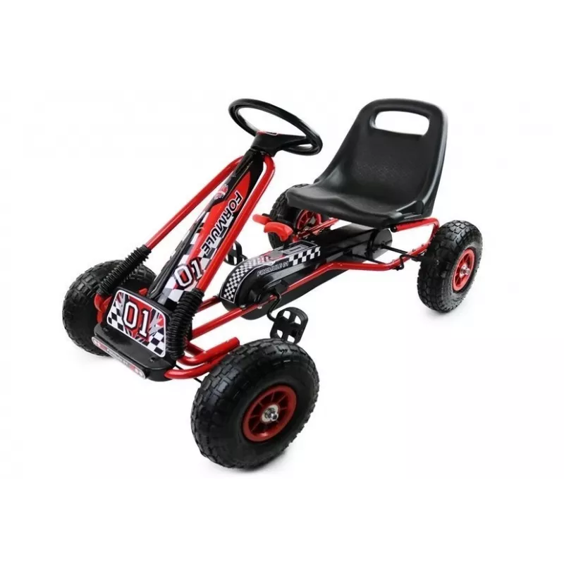 LEAN CARS A-15 GO KART punainen