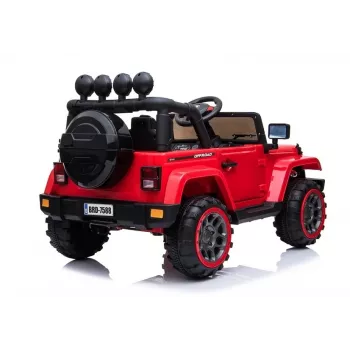 LEAN CARS akkuauto Jeep BRD-7588 punainen 4x4 7408