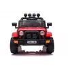 LEAN CARS akkuauto Jeep BRD-7588 punainen 4x4 7408
