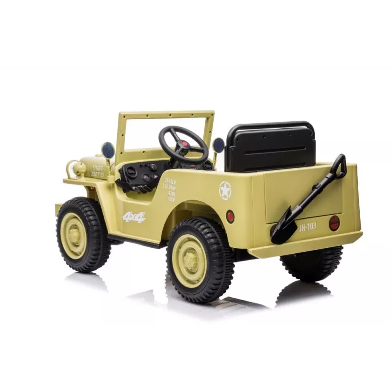 LEAN CARS Akkuauto JH-103 khaki 4x4