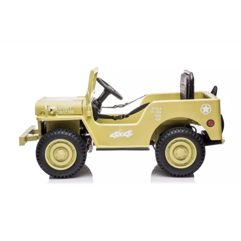 LEAN CARS Akkuauto JH-103 khaki 4x4