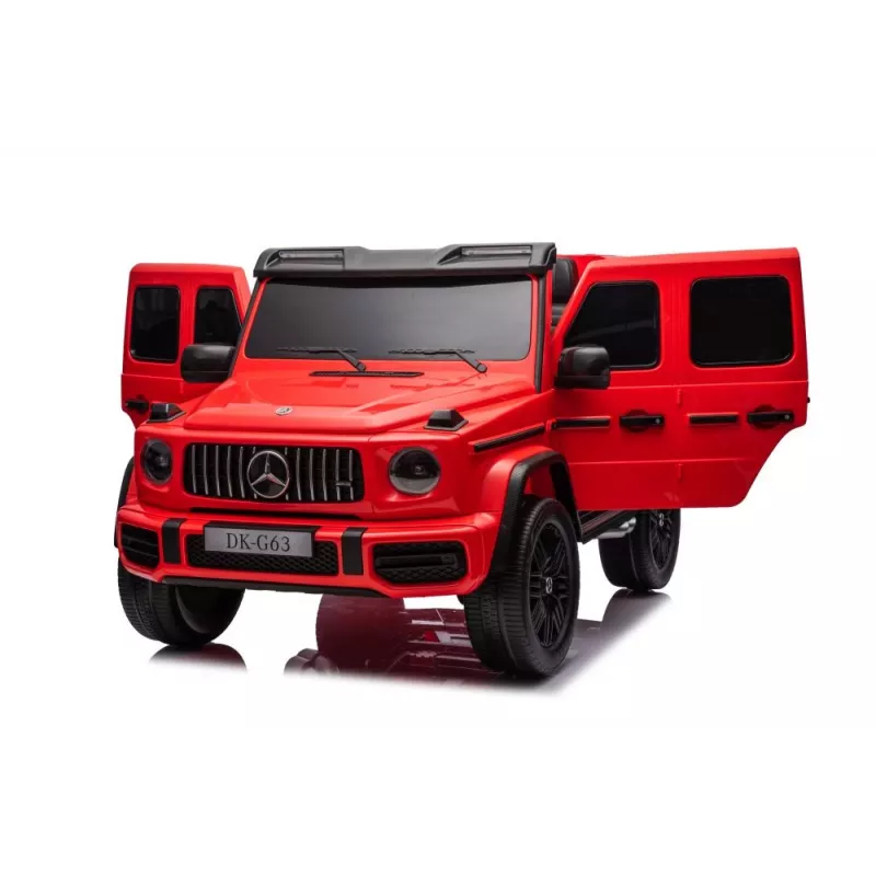 LEAN CARS Akkuauto Mercedes G63 XXL punainen 4x4