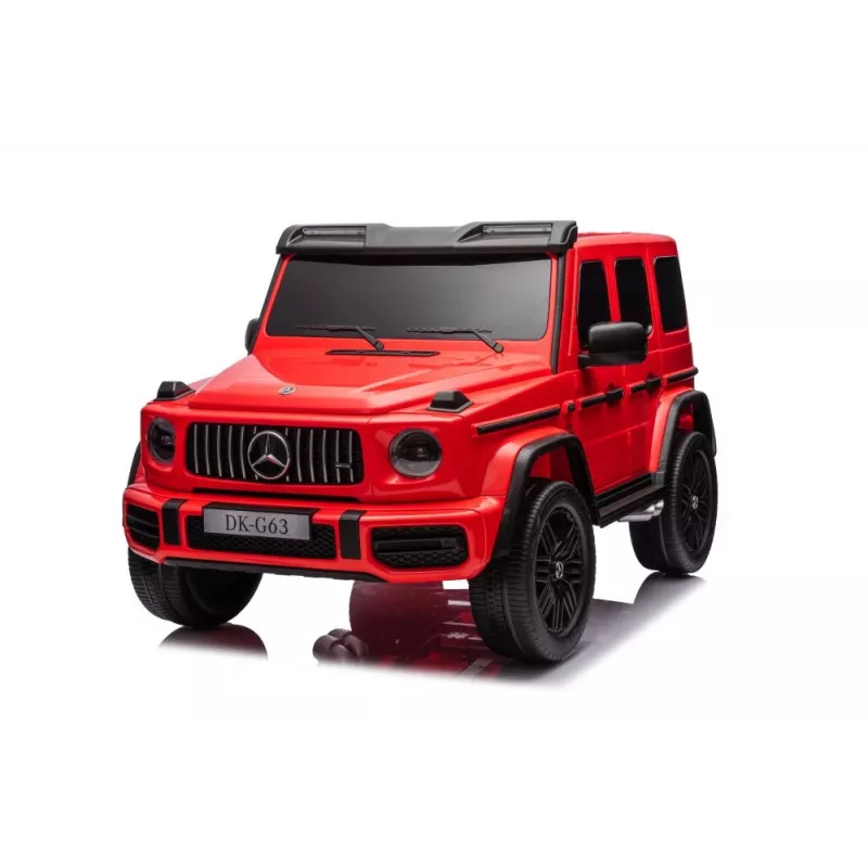 LEAN CARS Akkuauto Mercedes G63 XXL punainen 4x4