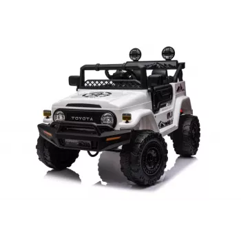LEAN CARS Akkuauto Toyota FJ valkoinen 4x4