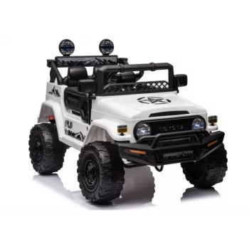 LEAN CARS Akkuauto Toyota FJ valkoinen 4x4