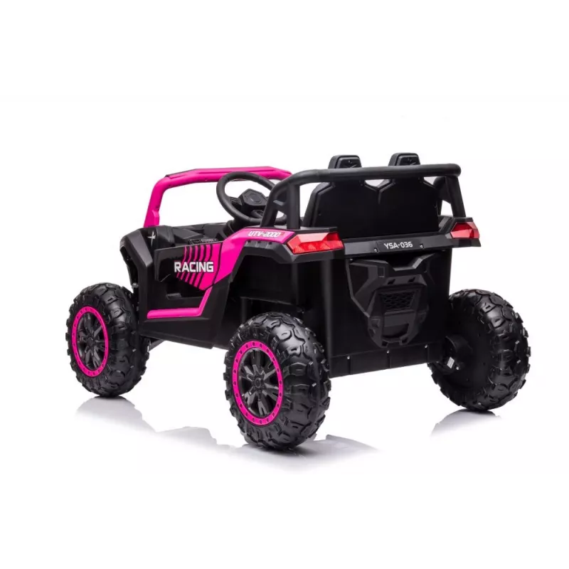 LEAN CARS Akkuauto YSA036 vaaleanpunainen 4x4