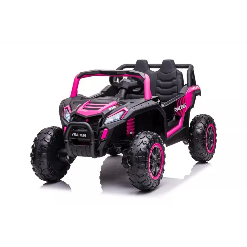 LEAN CARS Akkuauto YSA036 vaaleanpunainen 4x4