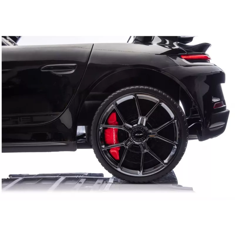 LEAN CARS akkukäyttöinen auto DK-P911 Porsche GT3 musta maalattu