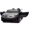 LEAN CARS akkukäyttöinen auto DK-P911 Porsche GT3 musta maalattu