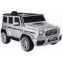 LEAN CARS paristokäyttöinen auto Mercedes G63 S306-1 hopea