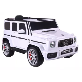 LEAN CARS paristokäyttöinen auto Mercedes G63 S306-1 valkoinen