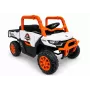 LEAN CARS paristokäyttöinen 4x4-ajoneuvo GTS2299-H 24V oranssi