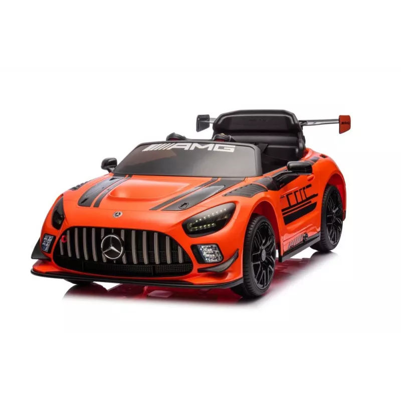LEAN CARS Akkukäyttöinen auto Mercedes AMG GT3 oranssi