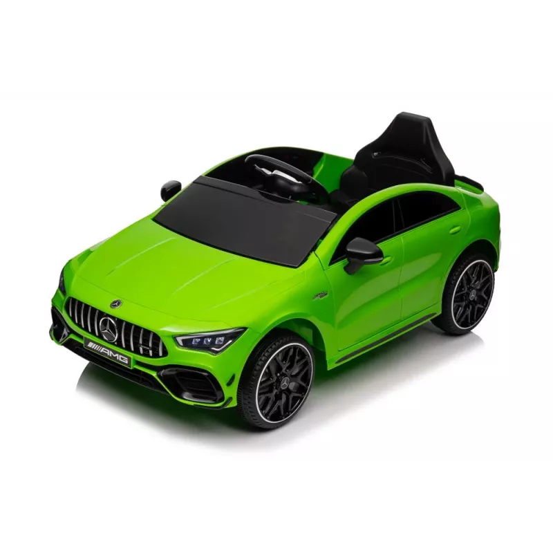 LEAN CARS Akkukäyttöinen auto Mercedes CLA 45s AMG vihreä 4x4