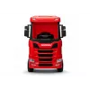 LEAN CARS Akkukäyttöinen auto Scania 500R HL698 punainen 4x4