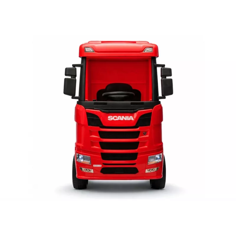 LEAN CARS Akkukäyttöinen auto Scania 500R HL698 punainen 4x4