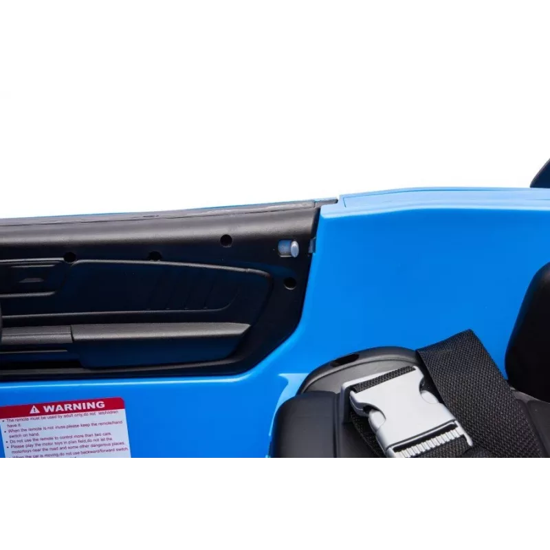 LEAN CARS Akkukäyttöinen ajoneuvo Ford Mustang GT500 Shelby sininen