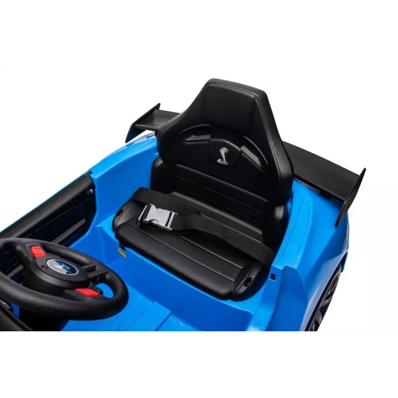 LEAN CARS Akkukäyttöinen ajoneuvo Ford Mustang GT500 Shelby sininen