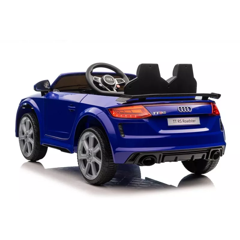 LEAN CARS Akkuajoneuvo Audi TT RS tummansininen