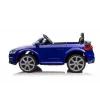 LEAN CARS Akkuajoneuvo Audi TT RS tummansininen