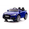 LEAN CARS Akkuajoneuvo Audi TT RS tummansininen