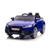 LEAN CARS Akkuajoneuvo Audi TT RS tummansininen