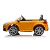 LEAN CARS akkuajoneuvo Audi TT RS keltainen
