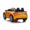 LEAN CARS akkuajoneuvo Audi TT RS keltainen