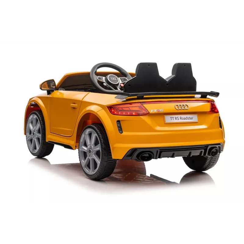 LEAN CARS akkuajoneuvo Audi TT RS keltainen